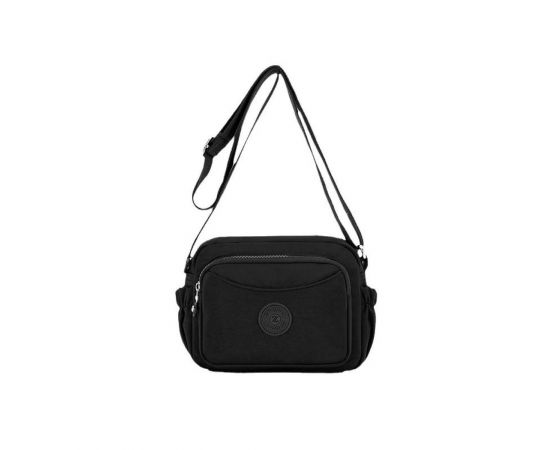 Придбати Маленькое женское кроссбоди текстиль черное Confident WT1-683A, image , характеристики, відгуки