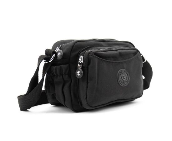 Придбати Маленькое женское кроссбоди текстиль черное Confident WT1-683A, image , зображення 3, характеристики, відгуки