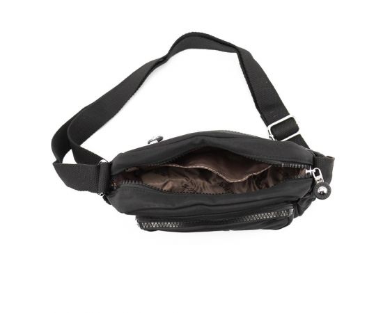 Придбати Маленькое женское кроссбоди текстиль черное Confident WT1-683A, image , зображення 7, характеристики, відгуки