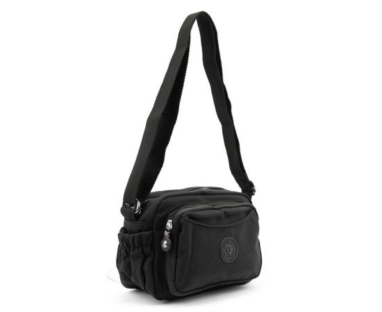 Придбати Маленькое женское кроссбоди текстиль черное Confident WT1-683A, image , зображення 9, характеристики, відгуки