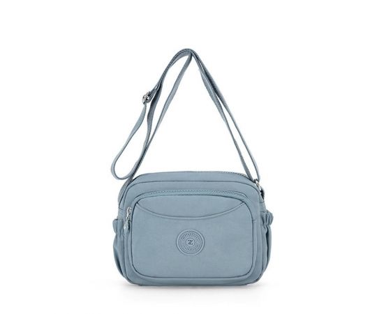 Придбати Маленькое женское кроссбоди текстиль голубого цвета Confident WT1-683BL, image , характеристики, відгуки