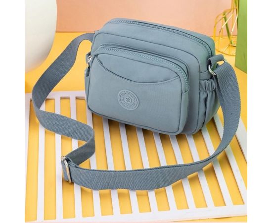 Придбати Маленькое женское кроссбоди текстиль голубого цвета Confident WT1-683BL, image , зображення 8, характеристики, відгуки