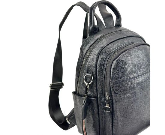 Придбати Женский кожаный черный рюкзак Olivia Leather F-FL-NWBP27-8061A, image , зображення 10, характеристики, відгуки