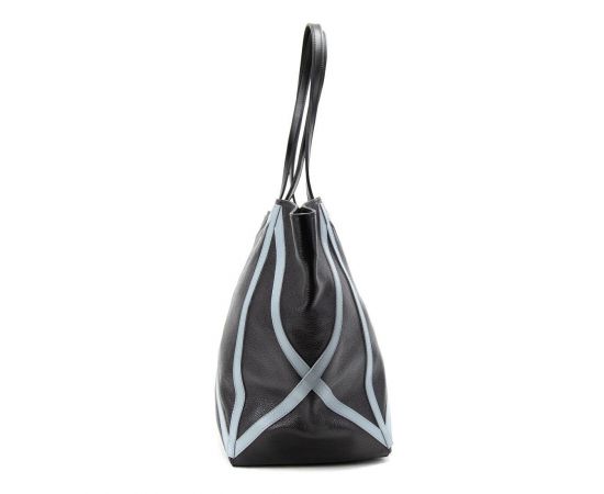 Купить Женский кожаный шоппер с акцентными голубыми швамиTavinchi CH-4835ABL-FL, фото , изображение 3, характеристики, отзывы