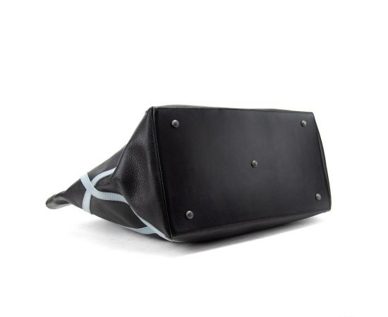 Купить Женский кожаный шоппер с акцентными голубыми швамиTavinchi CH-4835ABL-FL, фото , изображение 5, характеристики, отзывы