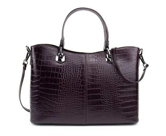 Купить Бордовая кожаная женская сумка средних размеров Firenze Italy F-IT-5454BO-CR, фото , характеристики, отзывы