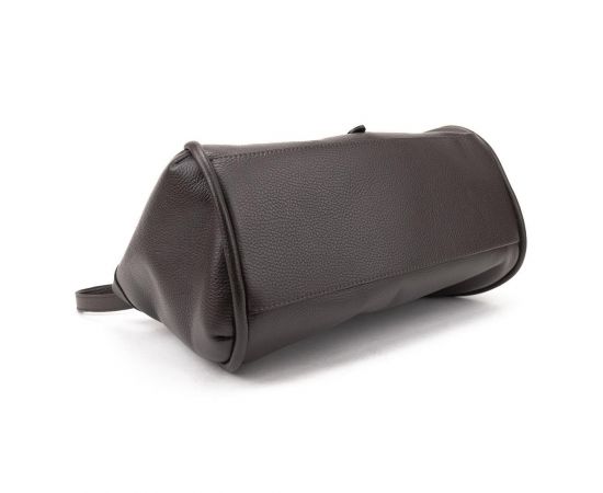 Придбати Кожаная большая сумка шоколадного цвета Firenze Italy F-IT-7641DB, image , зображення 4, характеристики, відгуки