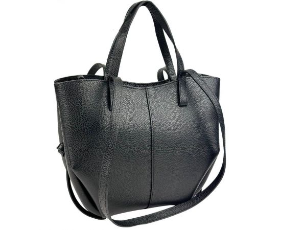 Купить Черная кожаная женская сумка средних размеров Firenze Italy F-IT-7666A, фото , характеристики, отзывы