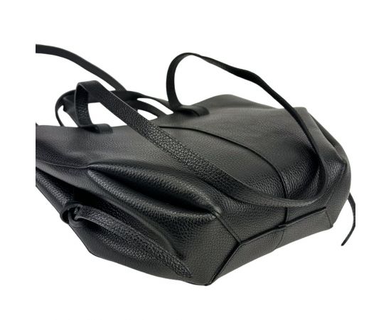 Купить Черная кожаная женская сумка средних размеров Firenze Italy F-IT-7666A, фото , изображение 6, характеристики, отзывы