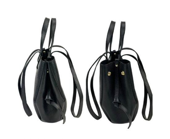 Купить Черная кожаная женская сумка средних размеров Firenze Italy F-IT-7666A, фото , изображение 7, характеристики, отзывы