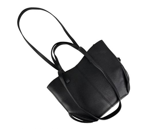 Купить Черная кожаная женская сумка средних размеров Firenze Italy F-IT-7666A, фото , изображение 9, характеристики, отзывы