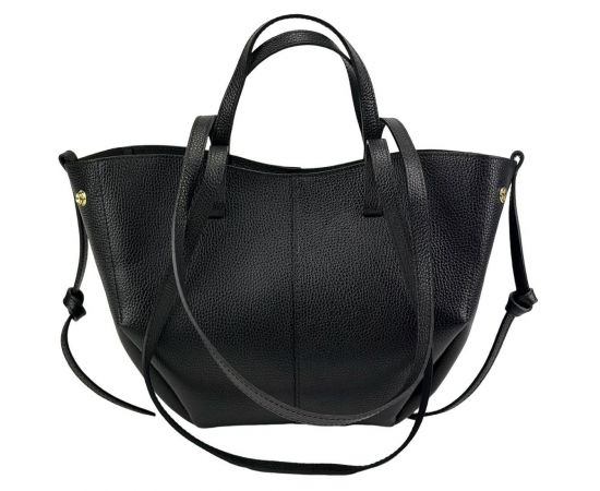 Купить Черная кожаная женская сумка средних размеров Firenze Italy F-IT-7666A, фото , изображение 10, характеристики, отзывы