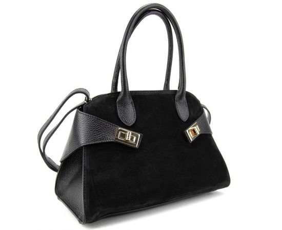 Придбати Сумка женская классическая небольшая замшевая Firenze Italy F-IT-7688-1A-S, image , характеристики, відгуки