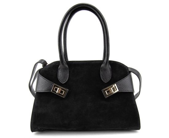 Придбати Сумка женская классическая небольшая замшевая Firenze Italy F-IT-7688-1A-S, image , зображення 3, характеристики, відгуки