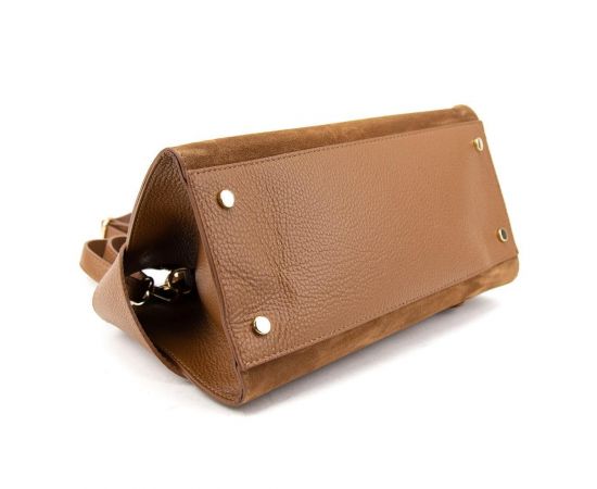 Купить Сумка женская классическая небольшая замшевая Firenze Italy F-IT-7688-1C-S, фото , изображение 7, характеристики, отзывы