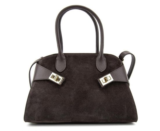 Купить Сумка женская классическая небольшая замшевая Firenze Italy F-IT-7688-1DB-S, фото , характеристики, отзывы