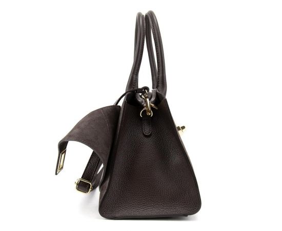 Купить Сумка женская классическая небольшая замшевая Firenze Italy F-IT-7688-1DB-S, фото , изображение 5, характеристики, отзывы