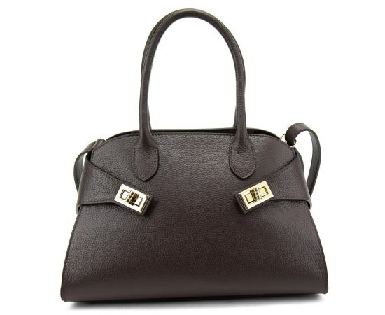 Купить Сумка женская классическая небольшая кожаная Firenze Italy F-IT-7688DB-S, фото , изображение 3, характеристики, отзывы