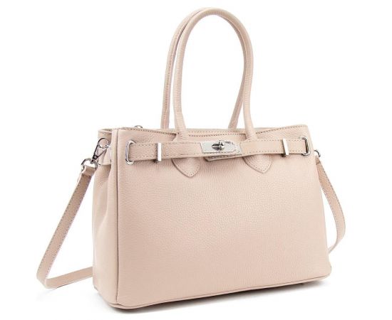 Купить Кожаная классическая женская сумка Firenze Italy F-IT-86001P, фото , изображение 4, характеристики, отзывы