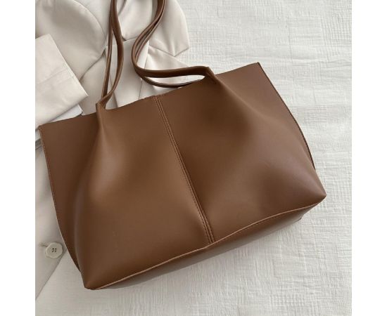 Купить Вместительный шоппер из эко-кожи Lilly P2-1636DB, фото , изображение 5, характеристики, отзывы