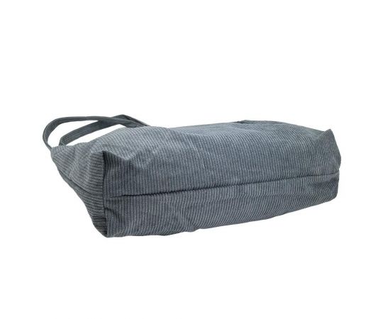 Придбати Вельветовая женская сумка серая Lilly P4-1555G, image , зображення 10, характеристики, відгуки