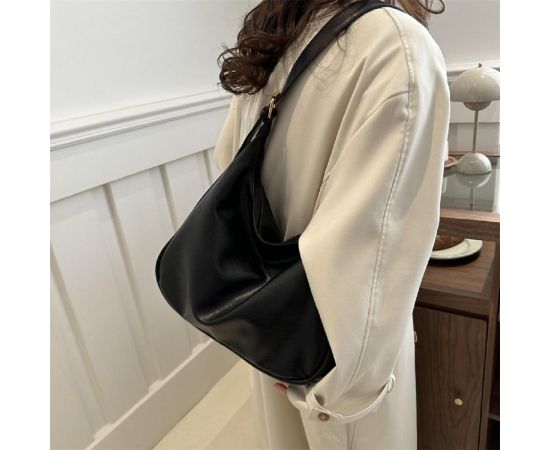 Купить Шоппер большой из эко-кожи черный Lilly P4-6495A, фото , изображение 6, характеристики, отзывы