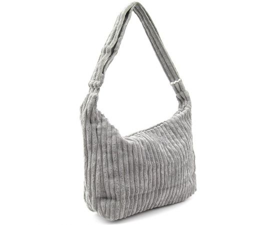 Купить Вельветовая женская сумка серая Lilly P4-8298G, фото , изображение 5, характеристики, отзывы