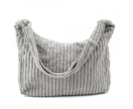 Купить Вельветовая женская сумка серая Lilly P4-8298G, фото , изображение 8, характеристики, отзывы