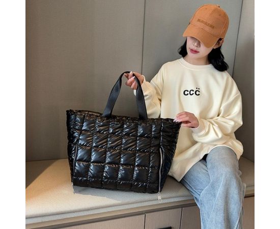 Придбати Текстильная женская сумка стеганная дутая Confident TB1-T-319A, image , зображення 2, характеристики, відгуки