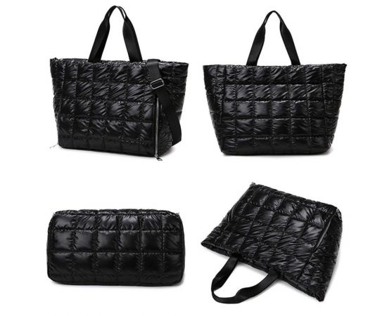 Придбати Текстильная женская сумка стеганная дутая Confident TB1-T-319A, image , зображення 4, характеристики, відгуки