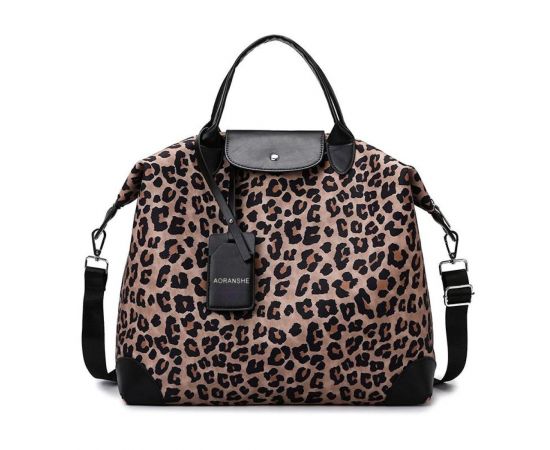 Придбати Текстильная женская сумка леопард беж Confident TB1-T-841B-LEO, image , характеристики, відгуки