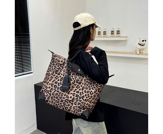 Придбати Текстильная женская сумка леопард беж Confident TB1-T-841B-LEO, image , зображення 2, характеристики, відгуки