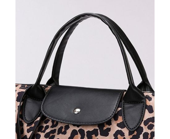 Придбати Текстильная женская сумка леопард беж Confident TB1-T-841B-LEO, image , зображення 4, характеристики, відгуки