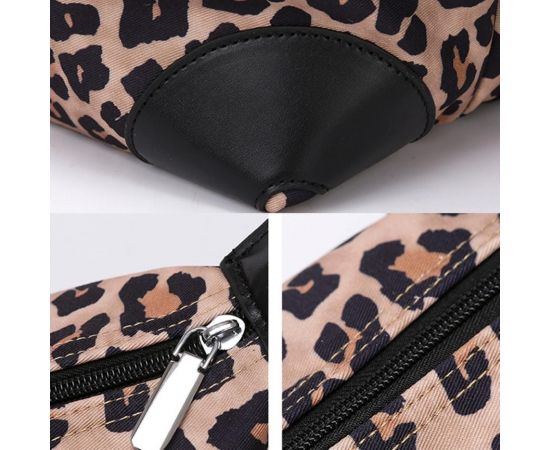 Придбати Текстильная женская сумка леопард беж Confident TB1-T-841B-LEO, image , зображення 5, характеристики, відгуки
