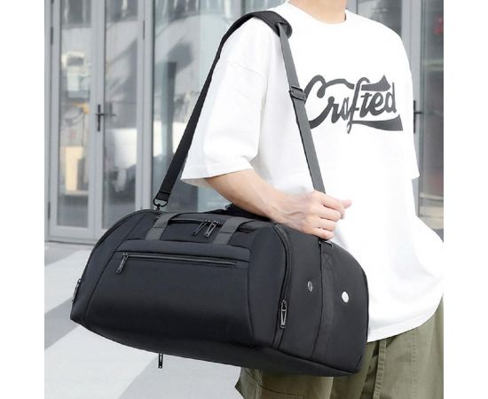 Купить Дорожная сумка черная текстильная Confident TB8-T18A, фото , изображение 12, характеристики, отзывы