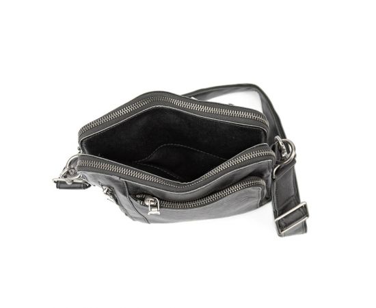 Купить Месенджер класичний черний в гладкой кожеі Tiding Bag 8009A, фото , изображение 7, характеристики, отзывы