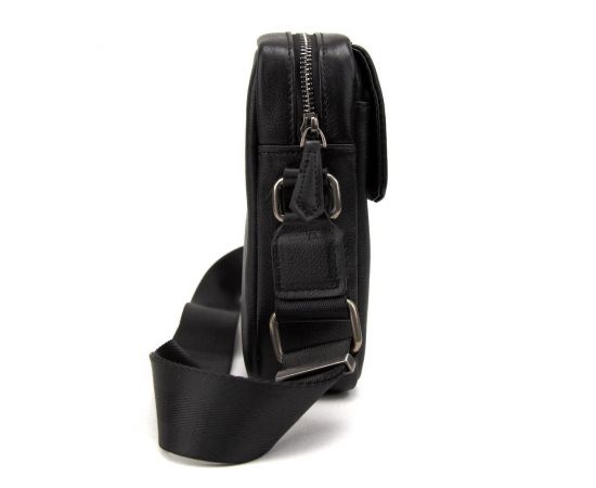 Купить Мужская мини-сумка через плече кожаная Tiding Bag 8019A, фото , изображение 4, характеристики, отзывы