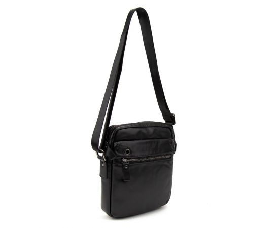 Купить Месенджер класичний в гладкій шкірі чорний Tiding Bag 8717A, фото , изображение 7, характеристики, отзывы