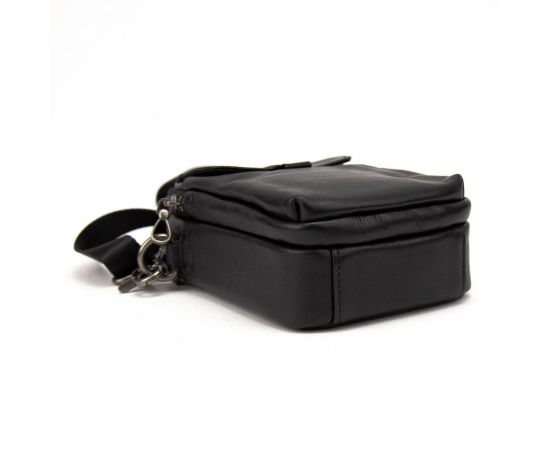 Купить Мужская мини-сумка через плече кожаная Tiding Bag 8899A, фото , изображение 5, характеристики, отзывы