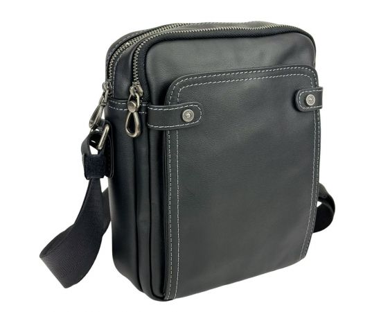Придбати Сумка через плечо мужская кожаная Tiding Bag 8911A, image , характеристики, відгуки