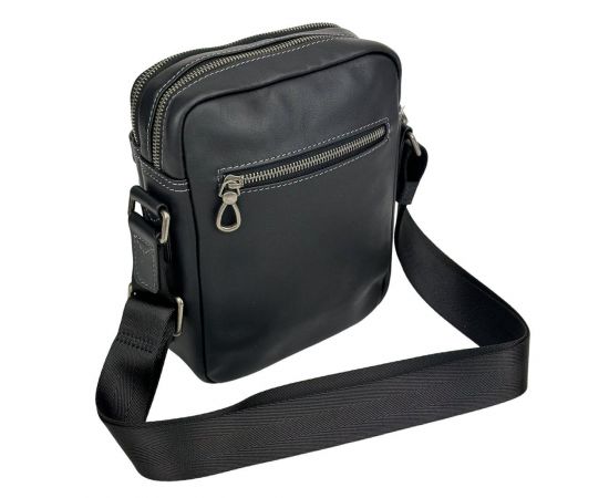 Придбати Сумка через плечо мужская кожаная Tiding Bag 8911A, image , зображення 5, характеристики, відгуки