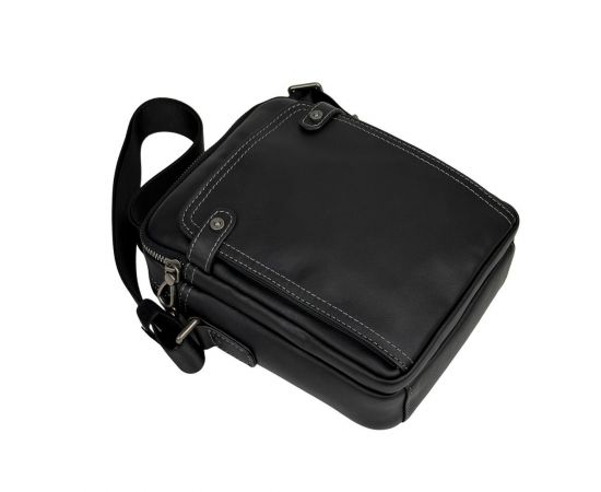Придбати Сумка через плечо мужская кожаная Tiding Bag 8911A, image , зображення 7, характеристики, відгуки
