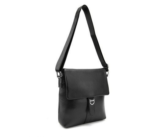 Придбати Мессенджер черный кожаный TIDING BAG A25-8805A, image , зображення 8, характеристики, відгуки