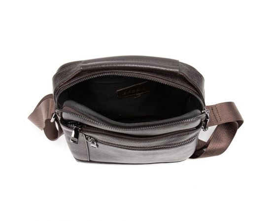 Придбати Мужская кожаная сумка мессенджер Tiding Bag A25F-2217DB, image , зображення 2, характеристики, відгуки