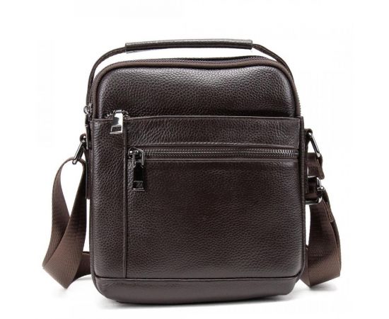 Придбати Мужская кожаная сумка мессенджер Tiding Bag A25F-2217DB, image , зображення 3, характеристики, відгуки