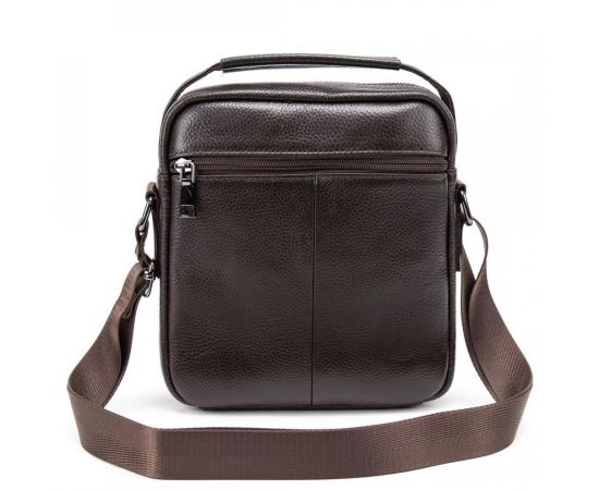 Придбати Мужская кожаная сумка мессенджер Tiding Bag A25F-2217DB, image , зображення 5, характеристики, відгуки