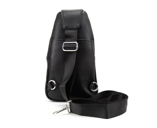 Купить Кожаный черный слинг через плечо Tiding Bag A25F-250123A, фото , изображение 5, характеристики, отзывы