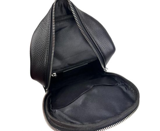 Купить Кожаный черный слинг через плечо Tiding Bag A25F-250131A, фото , изображение 2, характеристики, отзывы