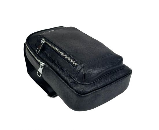 Купить Кожаный черный слинг через плечо Tiding Bag A25F-250131A, фото , изображение 6, характеристики, отзывы
