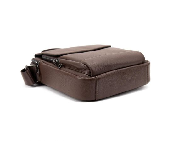 Придбати Мессенджер кожаный с ручкой Tiding Bag A25F-FL-9747C, image , зображення 4, характеристики, відгуки